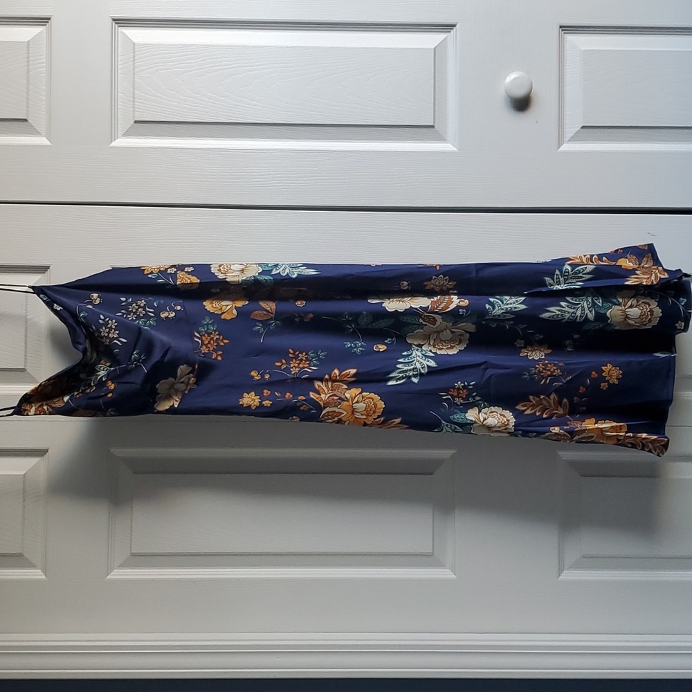 Navy floral dress from Hello Molly